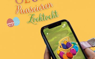 Interactieve eieren zoektocht op het hele domein